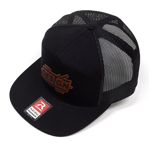 Richardson 7-Panel Leather Patch Hat Thumbnail